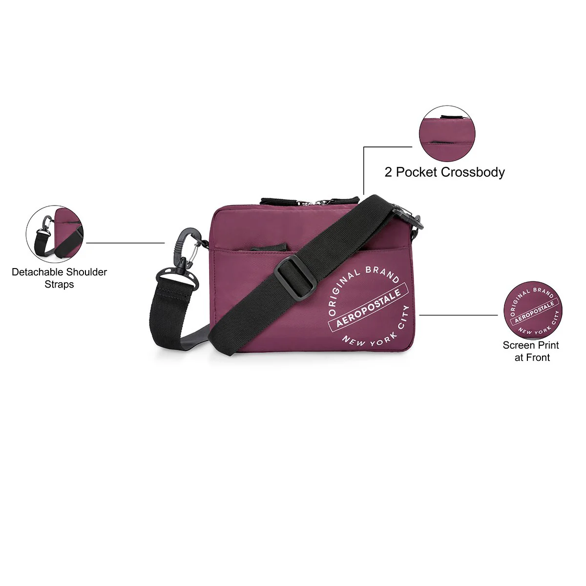 Aeropostale Aaron Crossbody - Image 4