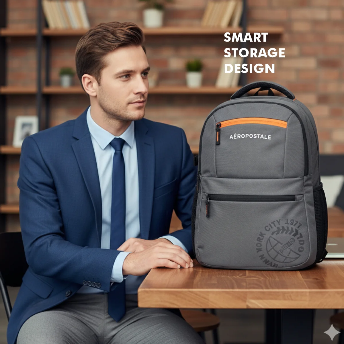 Aeropostale Basin Laptop Backpack - Image 6