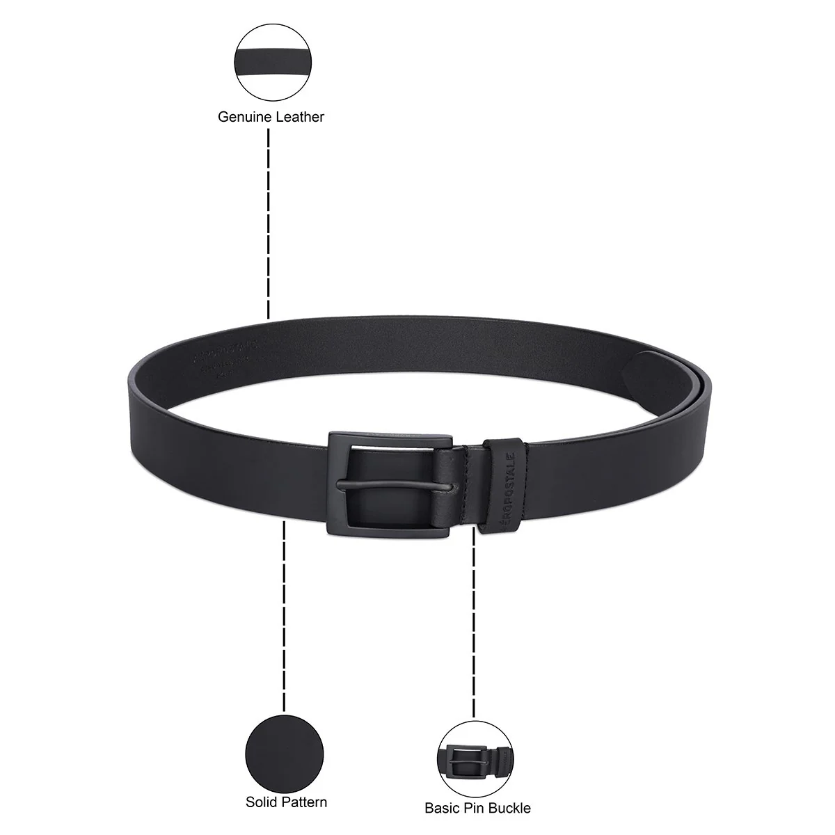 Aeropostale Boynton Men's Non Reversible Belt - Image 4