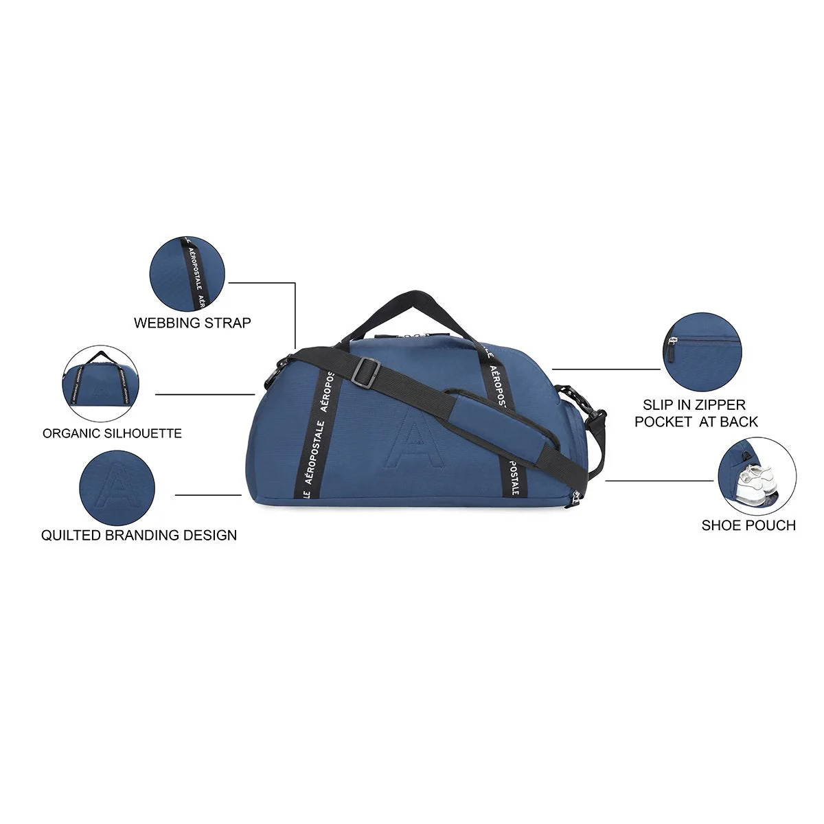 Aeropostale Byron Duffle Bag - Image 4