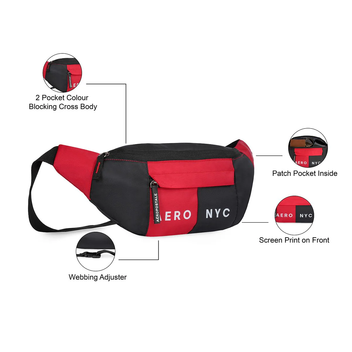 Aeropostale Carlin Waist Pouch - Image 3