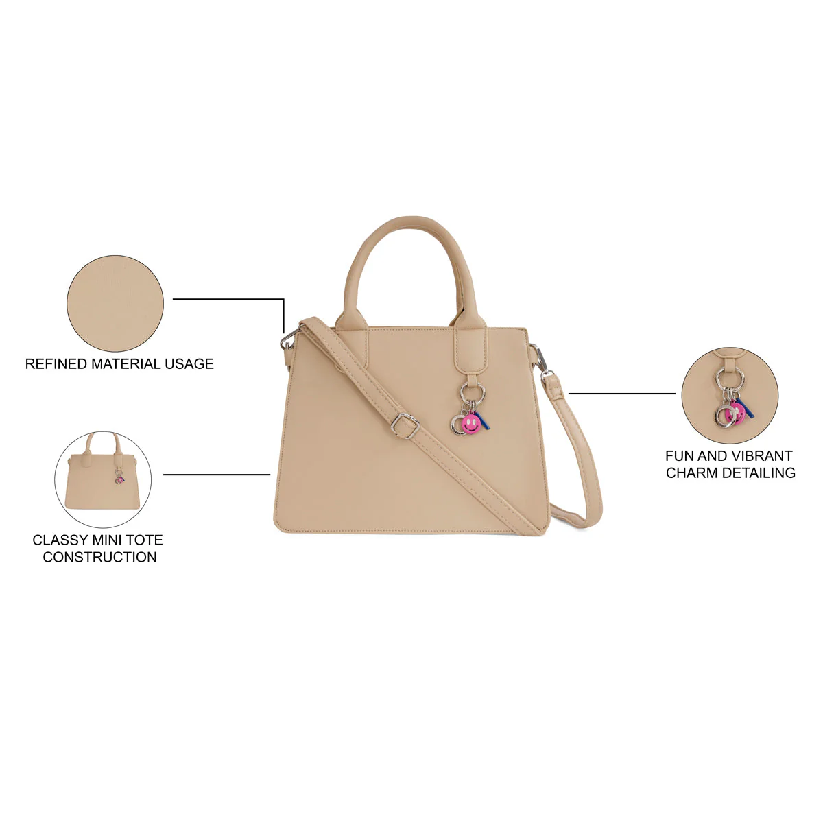 Aeropostale Clementine Womens Mid Tote - Image 4