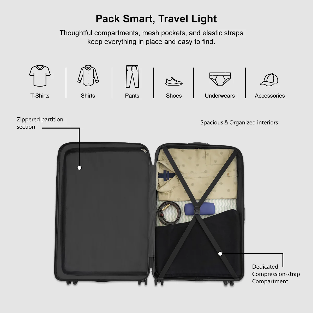 Aeropostale Denver Hard Luggage - Image 20