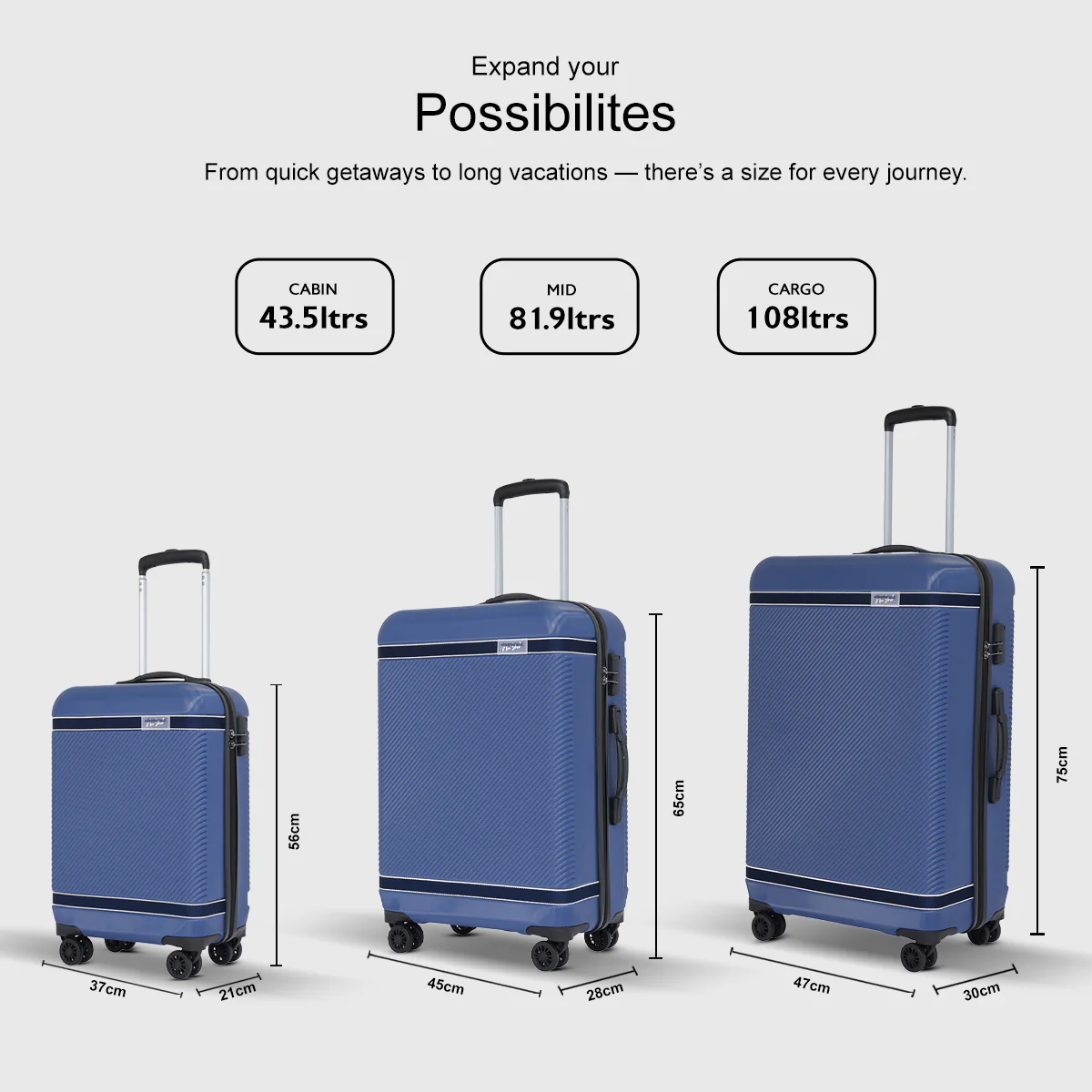 Aeropostale Denver Hard Luggage - Image 7