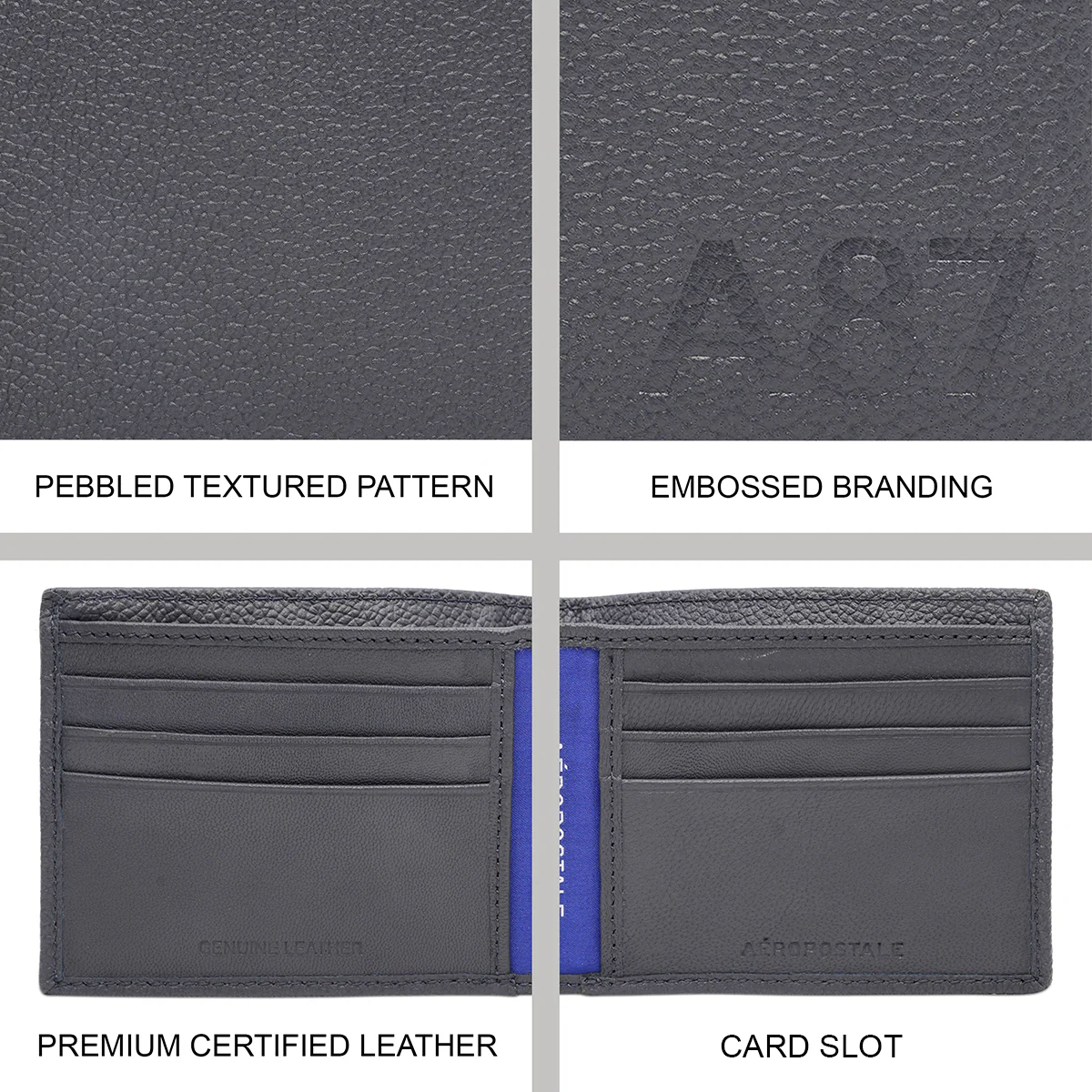 Aeropostale Ewarton Men's Slimfold Wallet - Image 4