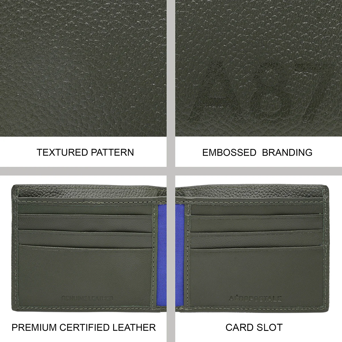 Aeropostale Ewarton Men's Slimfold Wallet - Image 4