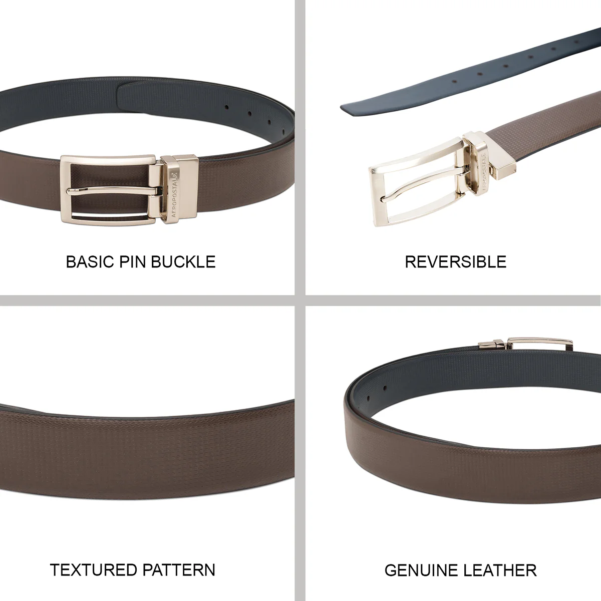 Aeropostale Germantown Men's Reversible Belt - Image 8