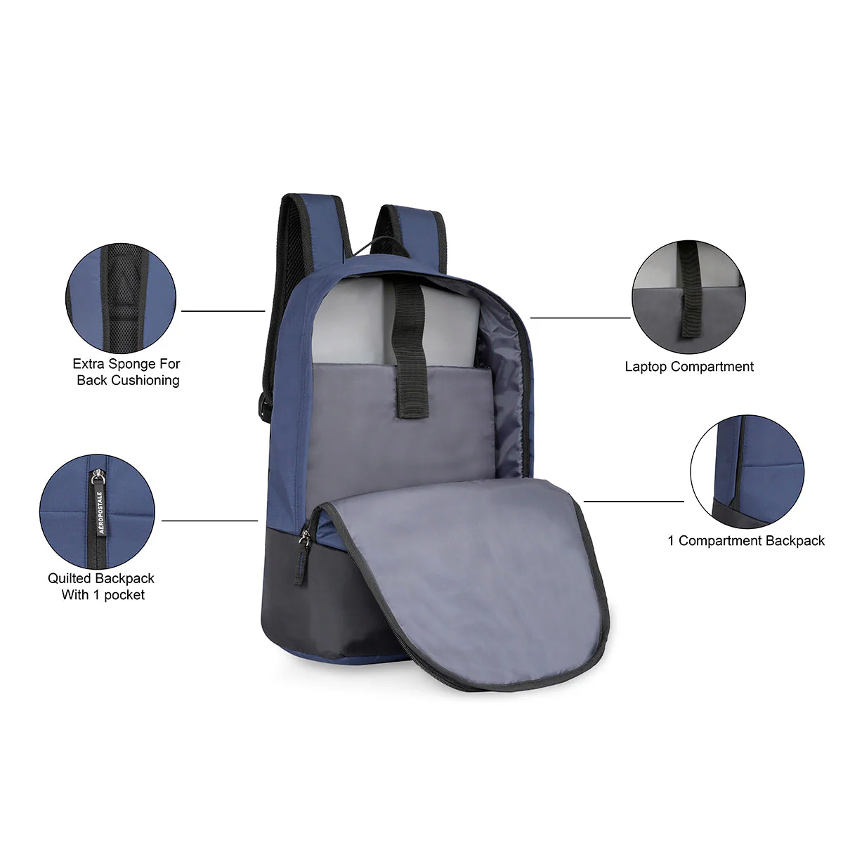 Aeropostale Knox Laptop Backpack - Image 4