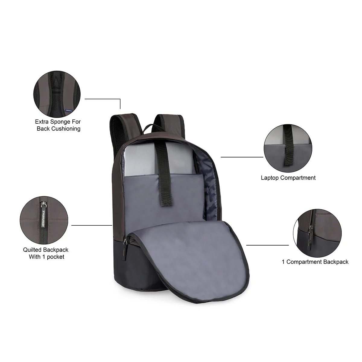Aeropostale Knox Laptop Backpack - Image 4