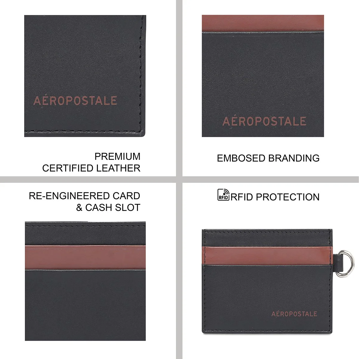Aeropostale Oxnard Men's Card Holder - Image 6
