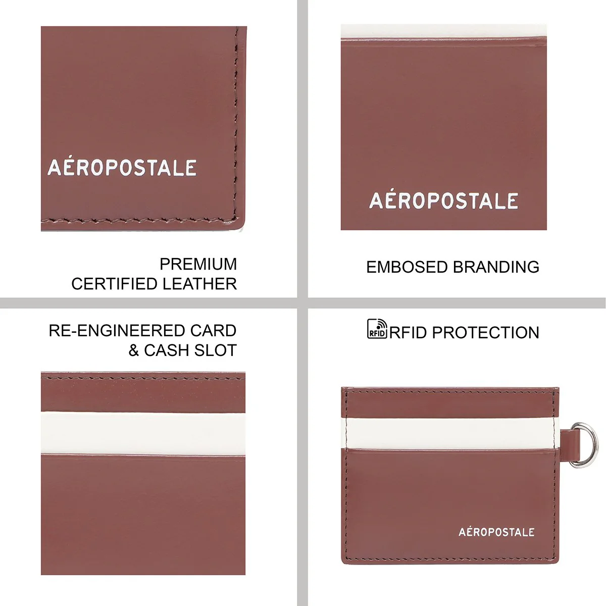 Aeropostale Oxnard Men's Card Holder - Image 6