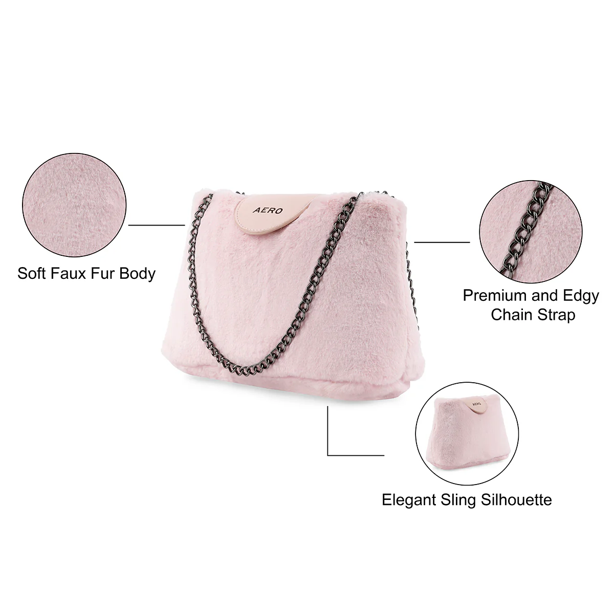 Aeropostale Roslyn Womens Sling Bag - Image 4