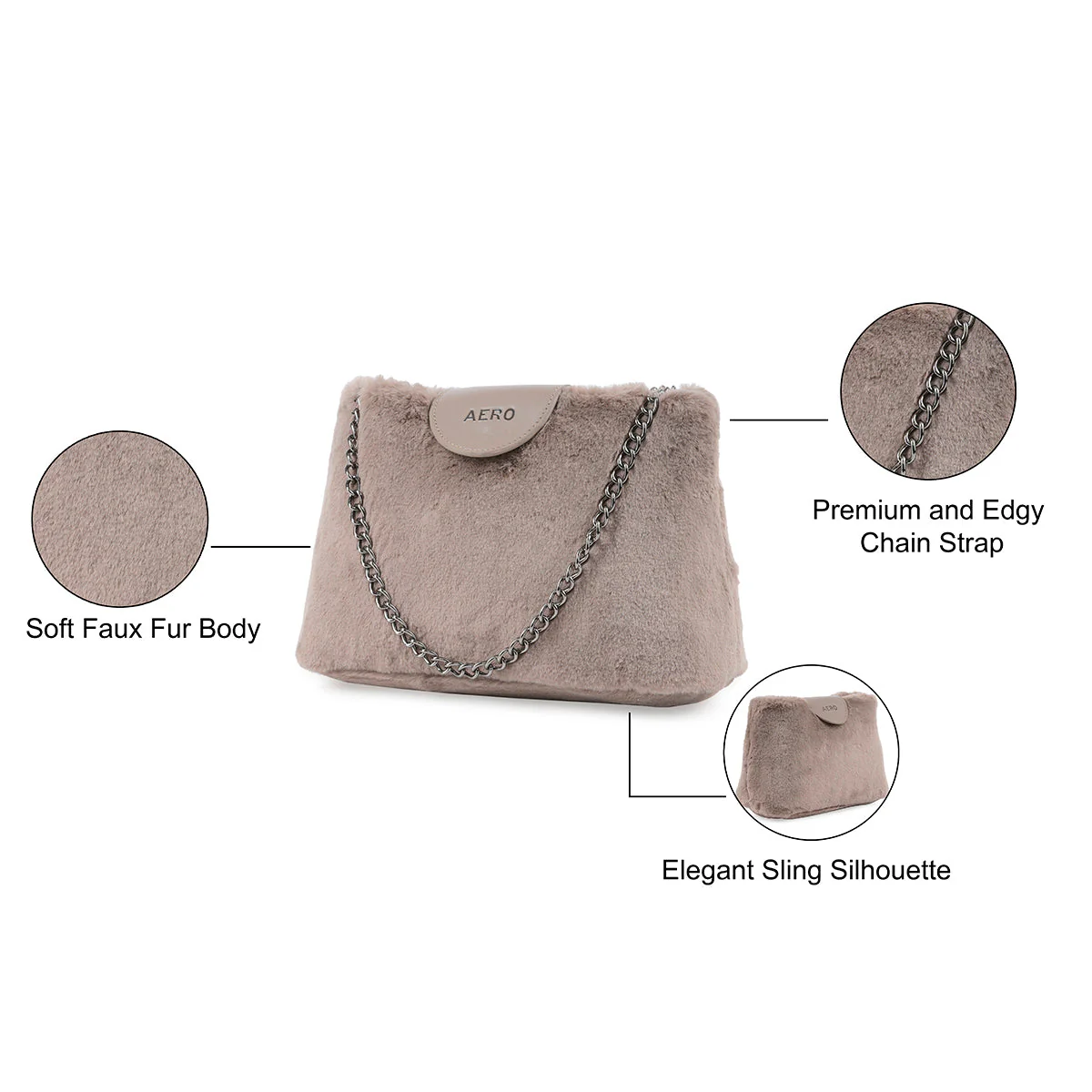 Aeropostale Roslyn Womens Sling Bag - Image 4