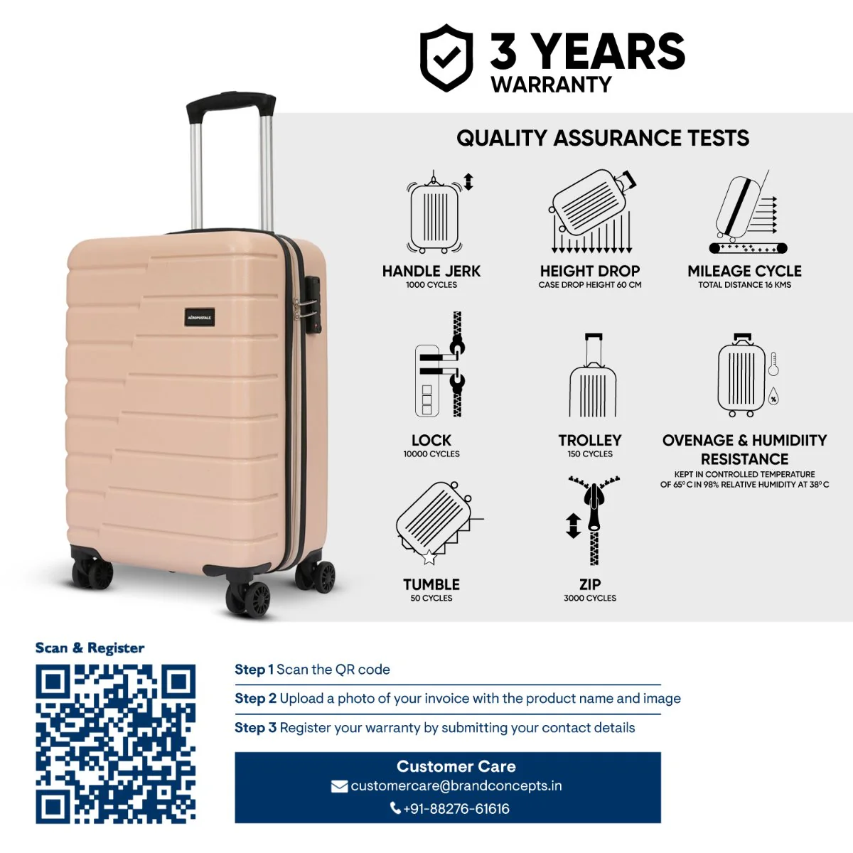 Aeropostale Stout Hard Luggage - Image 30