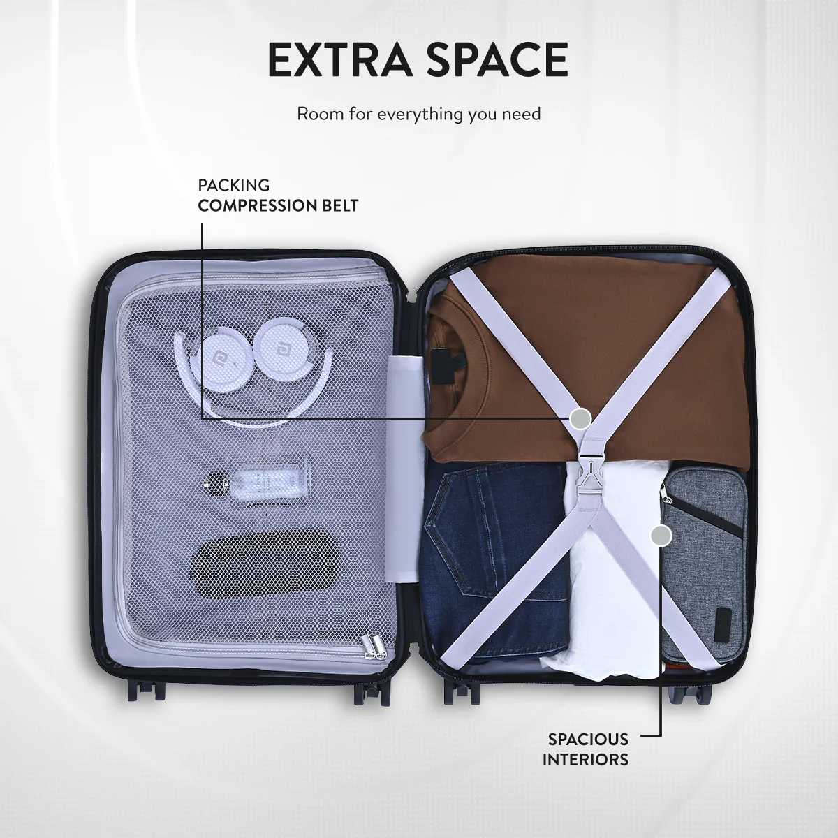 Aeropostale The Curvy Eagle Hard Luggage - Image 11