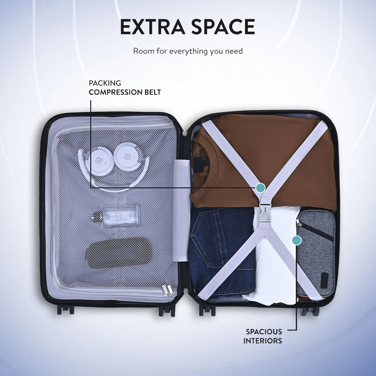 Aeropostale The Curvy Eagle Hard Luggage - Image 14