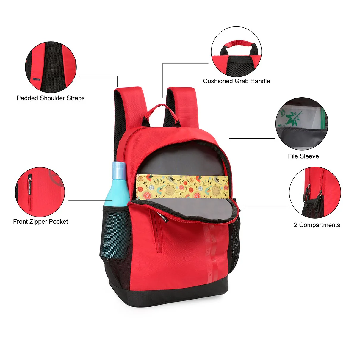 Aeropostale Xenia Non Laptop Backpack - Image 4