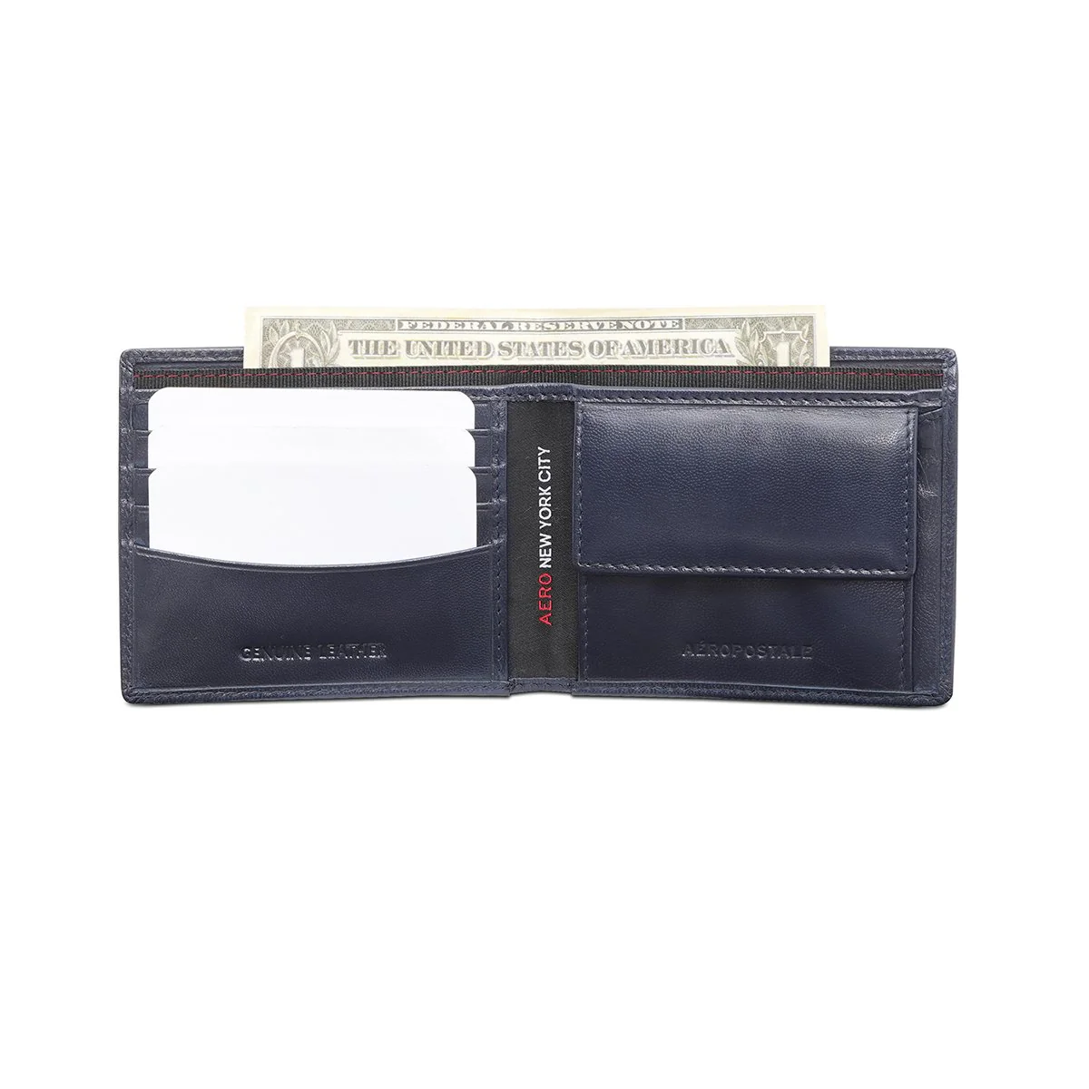 Aeropostale Yakima Men's Global Coin Wallet - Image 6