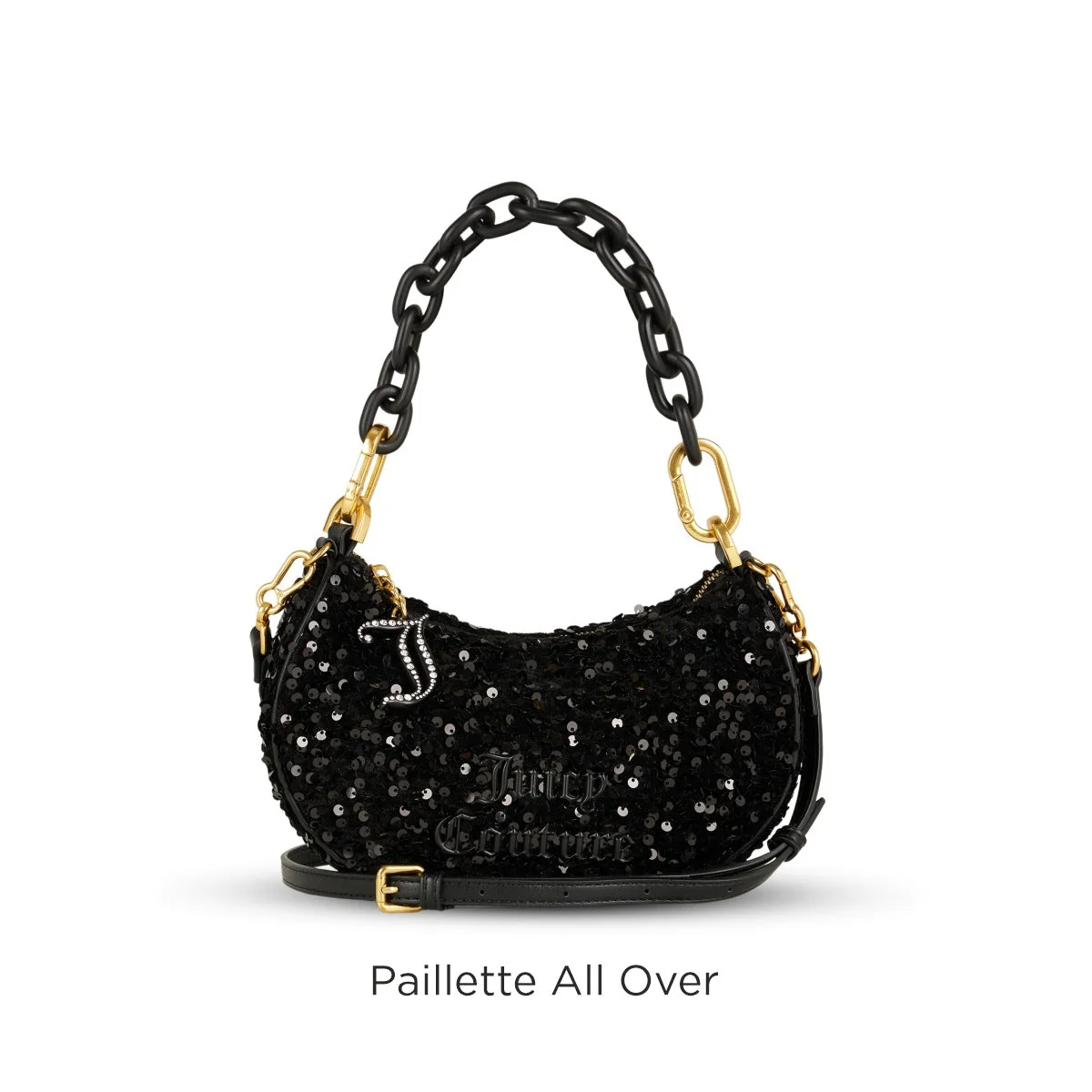 Juicy Couture Blossom Paillettes Women's Small Hobo - Image 2