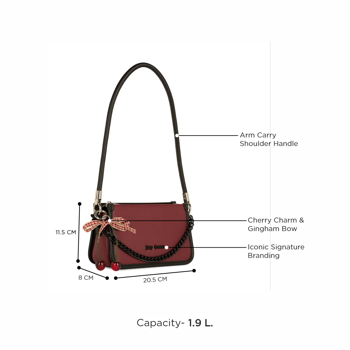 Juicy Couture Cherry Glaze Sling - Image 3