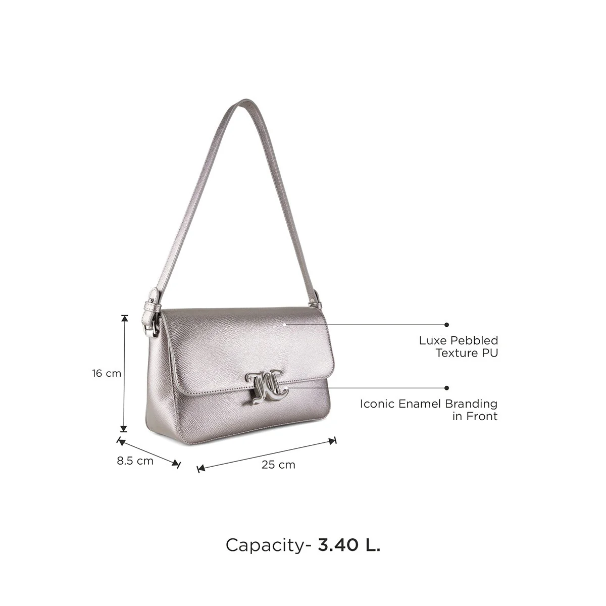 Juicy Couture Dangelis Womens Shoulder Bag - Image 3