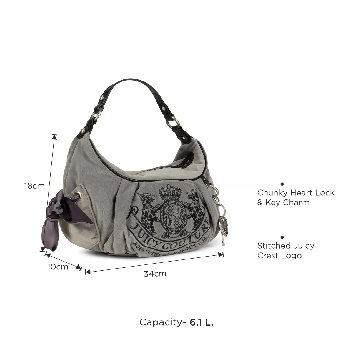 Juicy Couture Daydreamer Women's Medium Hobo - Image 3