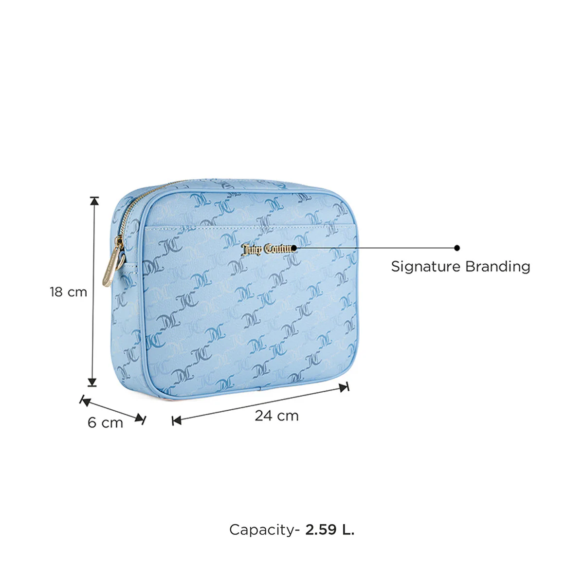 Juicy Couture Geovana Womens Crossbody - Image 3