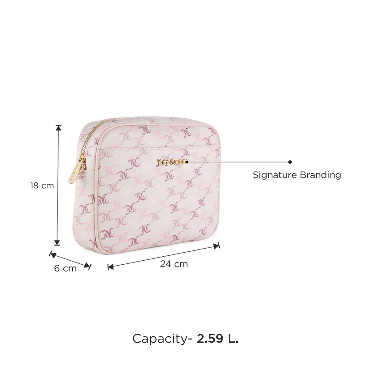 Juicy Couture Geovana Womens Crossbody - Image 3