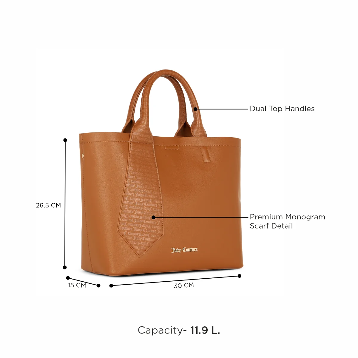 Juicy Couture Handle with Flair Bucket Tote - Image 4