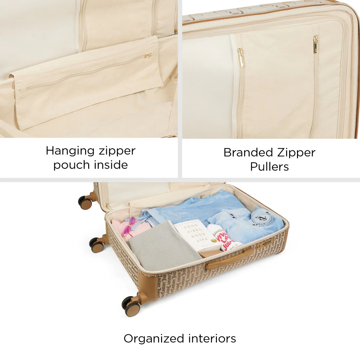 Juicy Couture Jacqueline Hybrid Luggage - Image 7