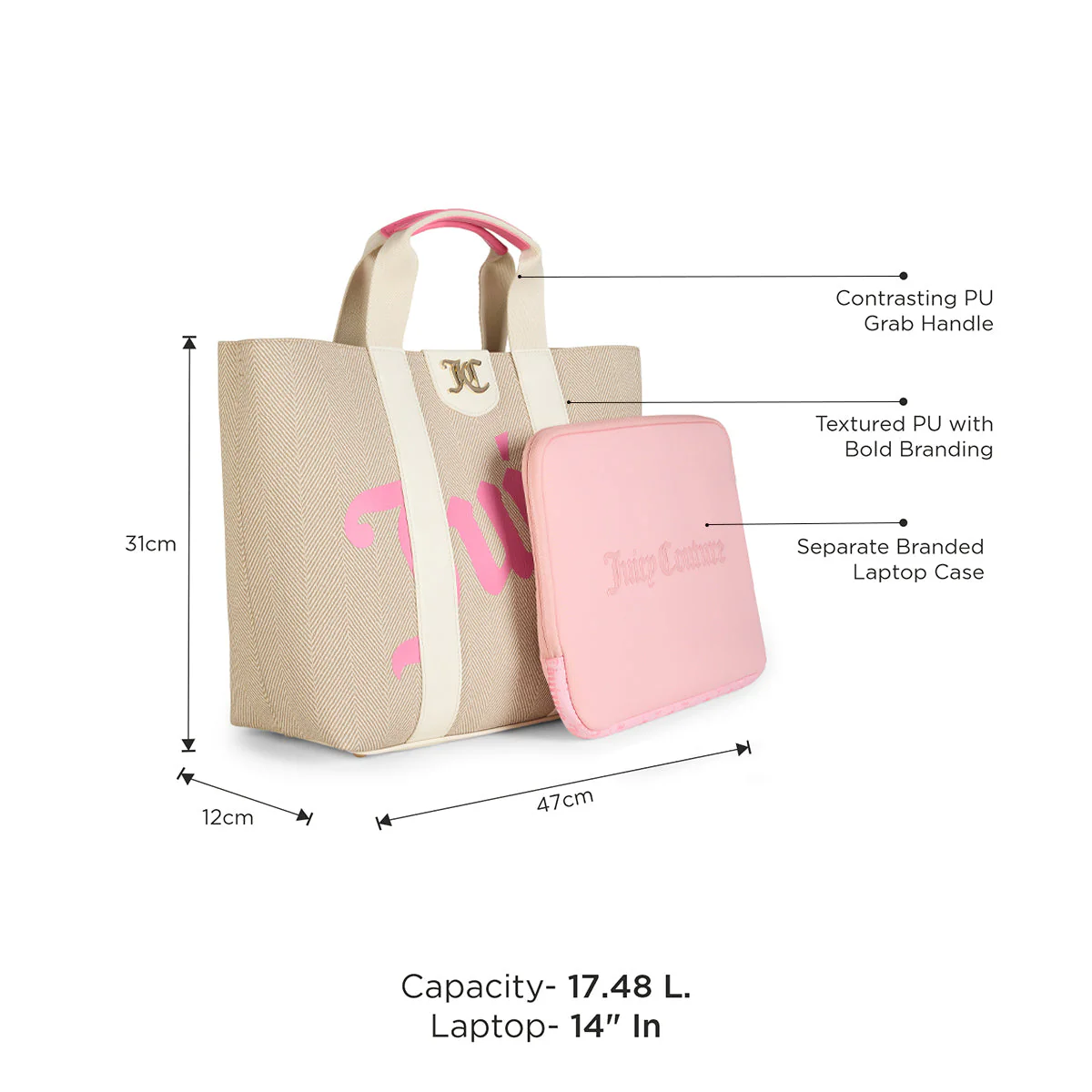 Juicy Couture Kierra Womens Tote - Image 3