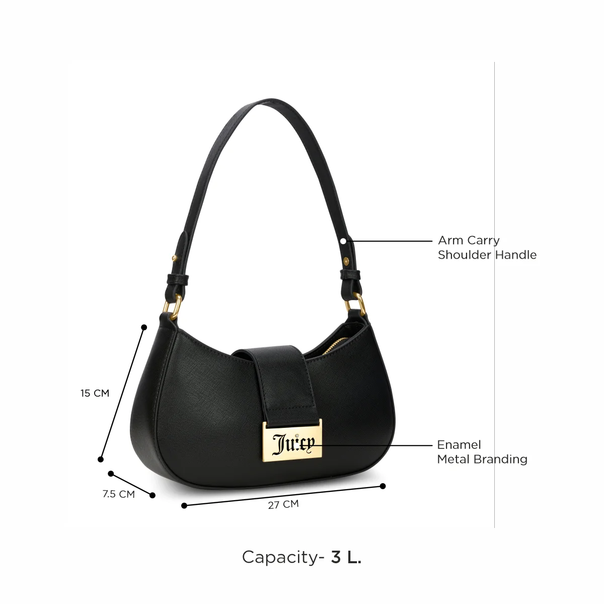 Juicy Couture L'Aura Trove Women's Baguette - Image 4