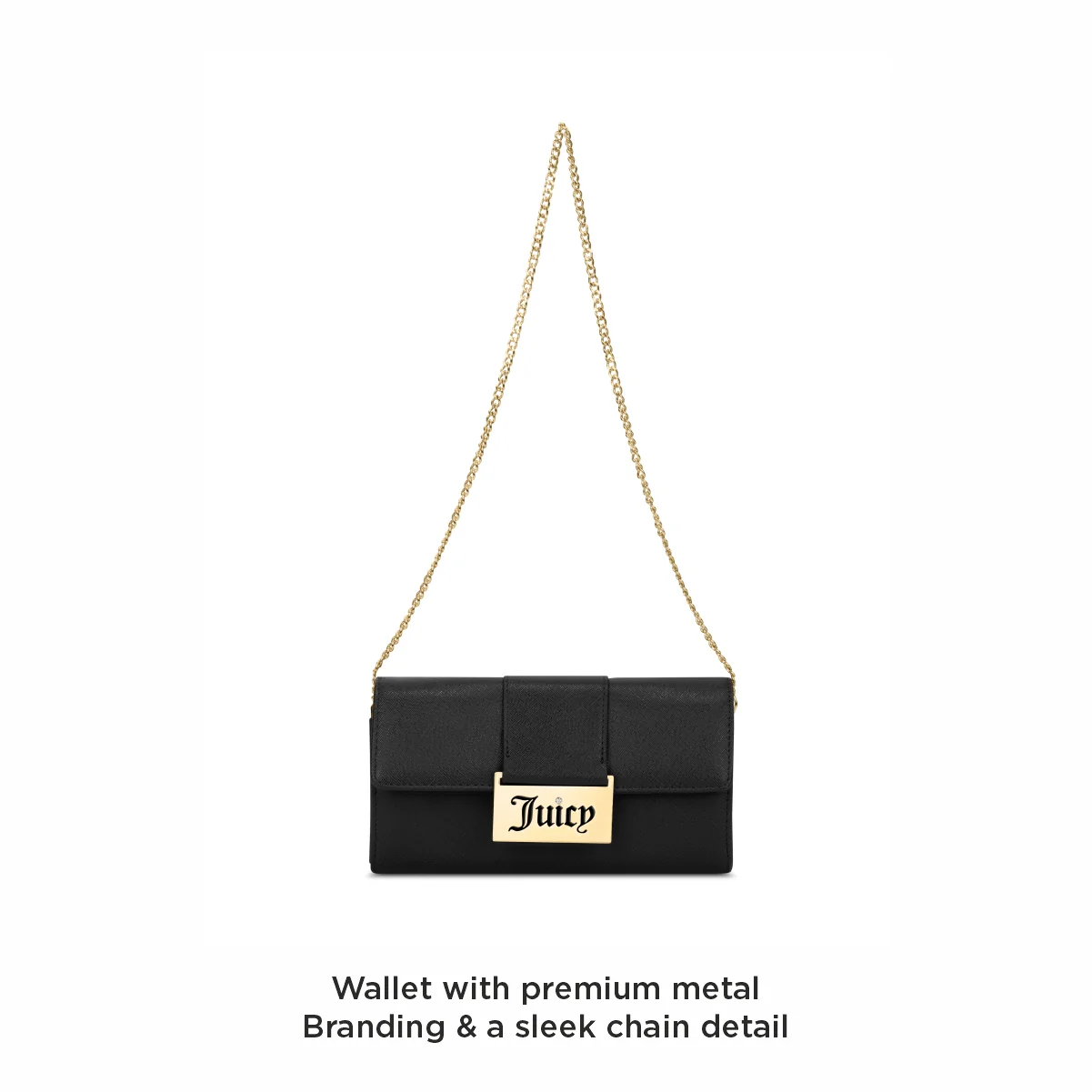 Juicy Couture L'Aura Trove Women's Flap Wallet with Sling - Image 3