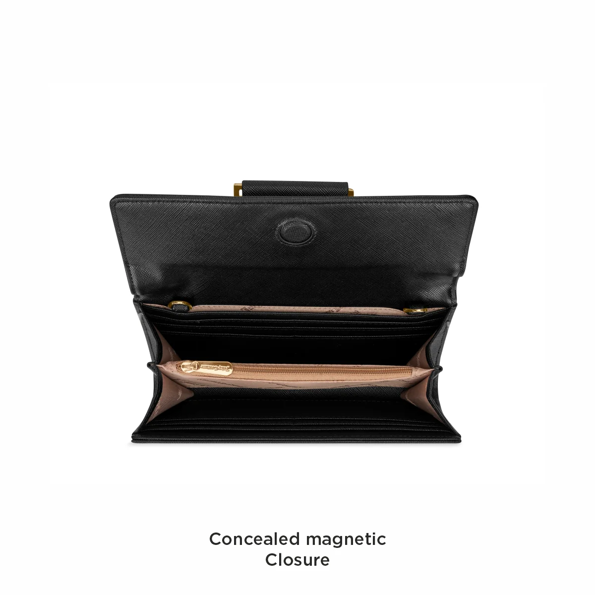 Juicy Couture L'Aura Trove Women's Flap Wallet with Sling - Image 6