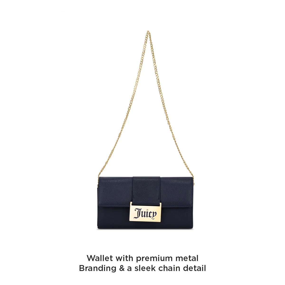 Juicy Couture L'Aura Trove Women's Flap Wallet with Sling - Image 4
