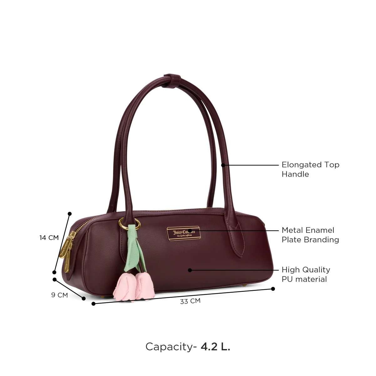 Juicy Couture Lineage Bloom Women's Baguette - Image 4