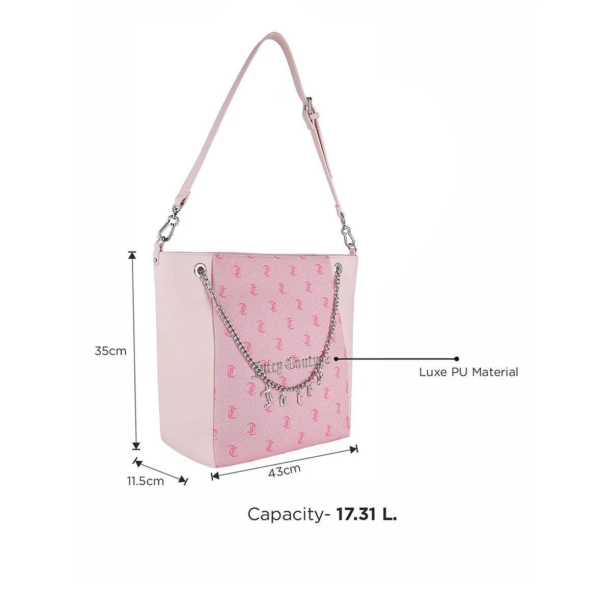 Juicy Couture Lucina Womens Tote - Image 3