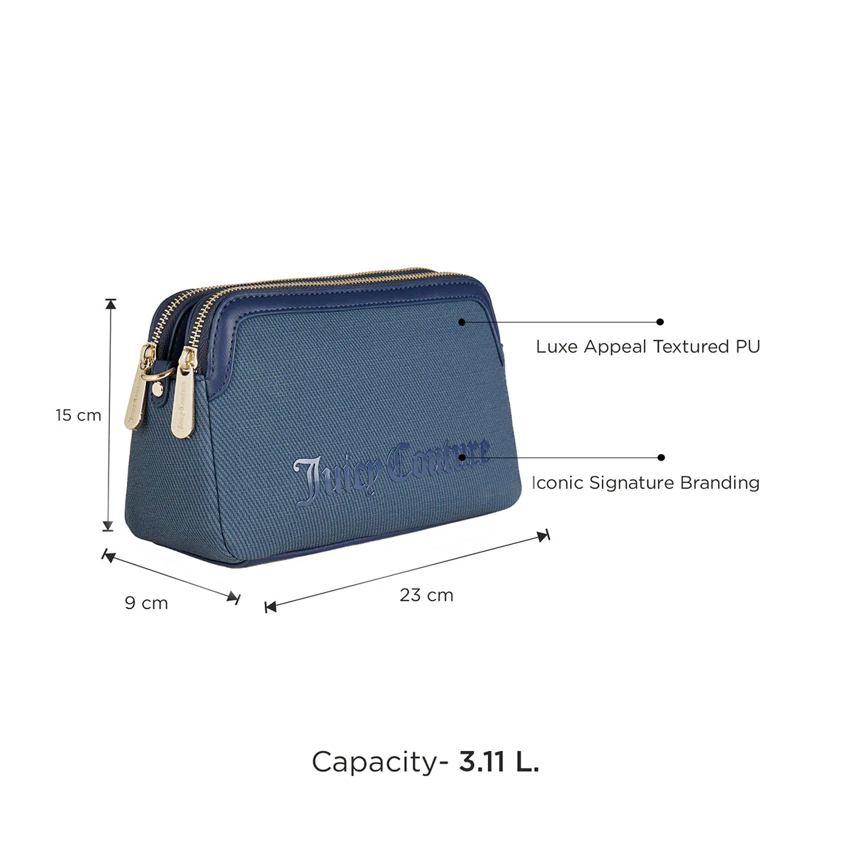 Juicy Couture Nella Womens Crossbody - Image 3