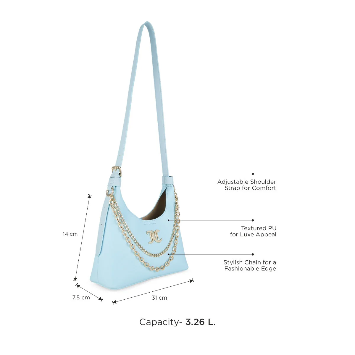 Juicy Couture Princella Womens Hobo - Image 3