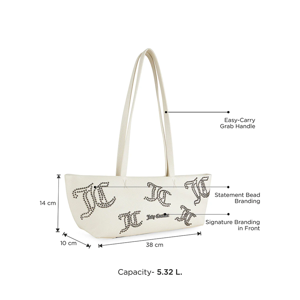Juicy Couture Ravena Womens Baguette - Image 3