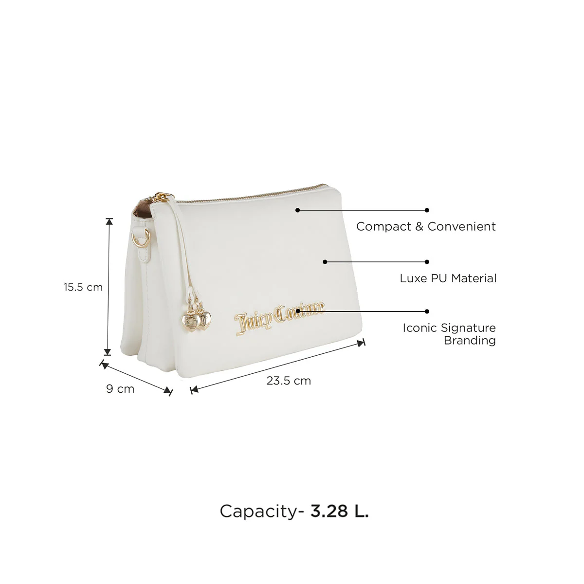 Juicy Couture Romana Womens Crossbody - Image 3