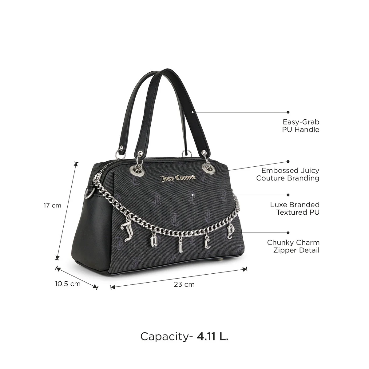 Juicy Couture Senena Womens Satchel - Image 3