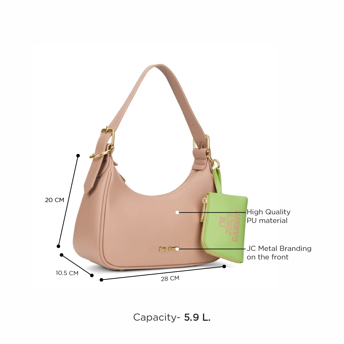 Juicy Couture Sweet Rebel Women's Shoulder Bag - Image 4