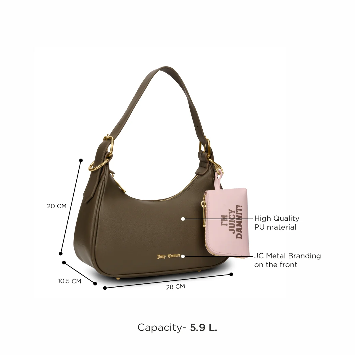 Juicy Couture Sweet Rebel Women's Shoulder Bag - Image 4