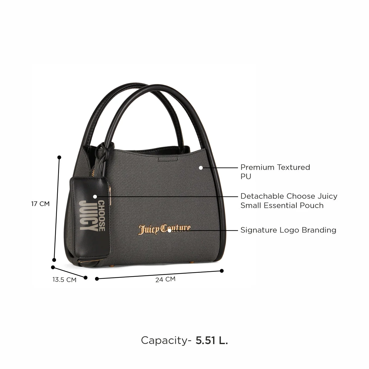 Juicy Couture Trinity Talk 2.0 Women's Satchel - Image 2
