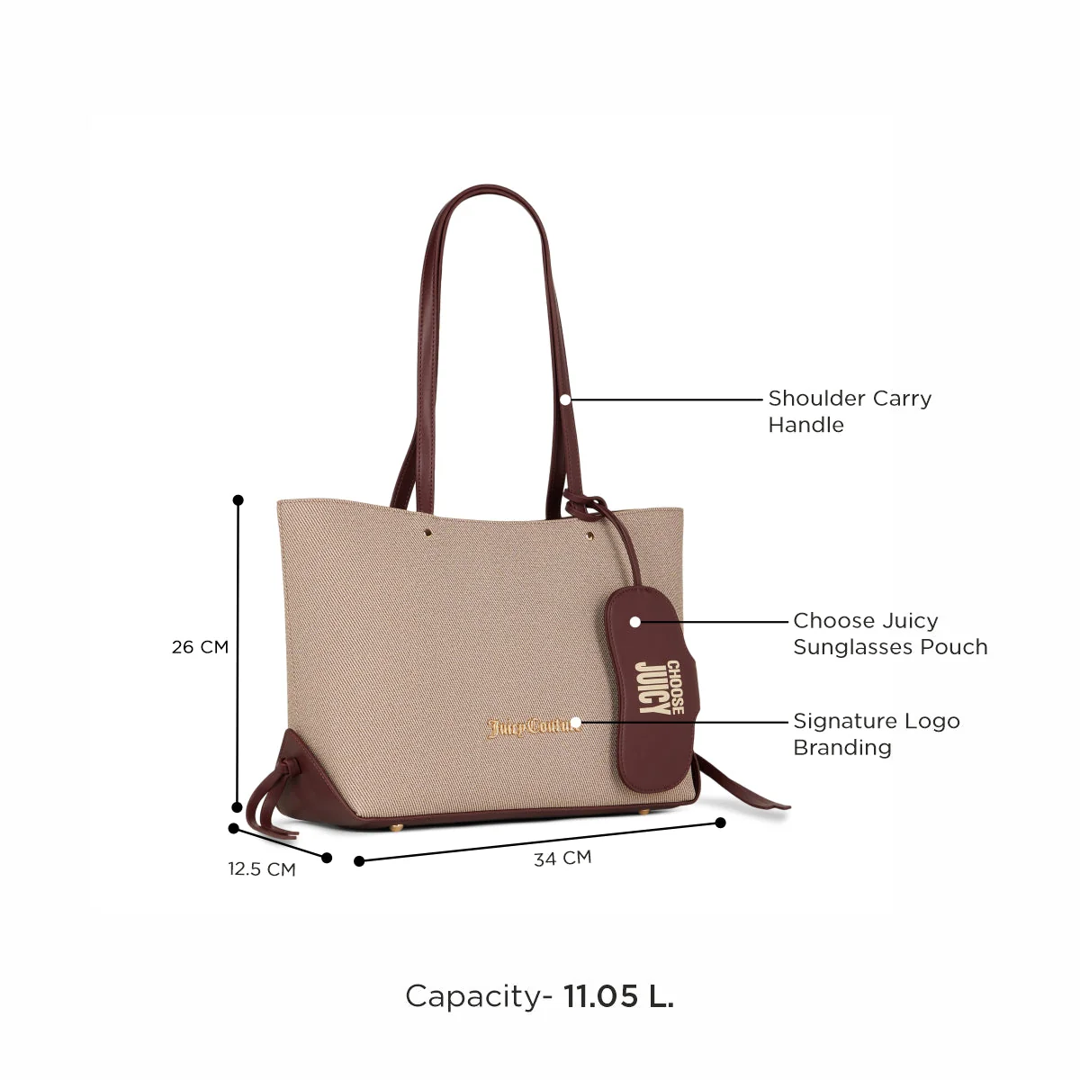 Juicy Couture Trinity Talk 2.0 Women's Tote - Image 2