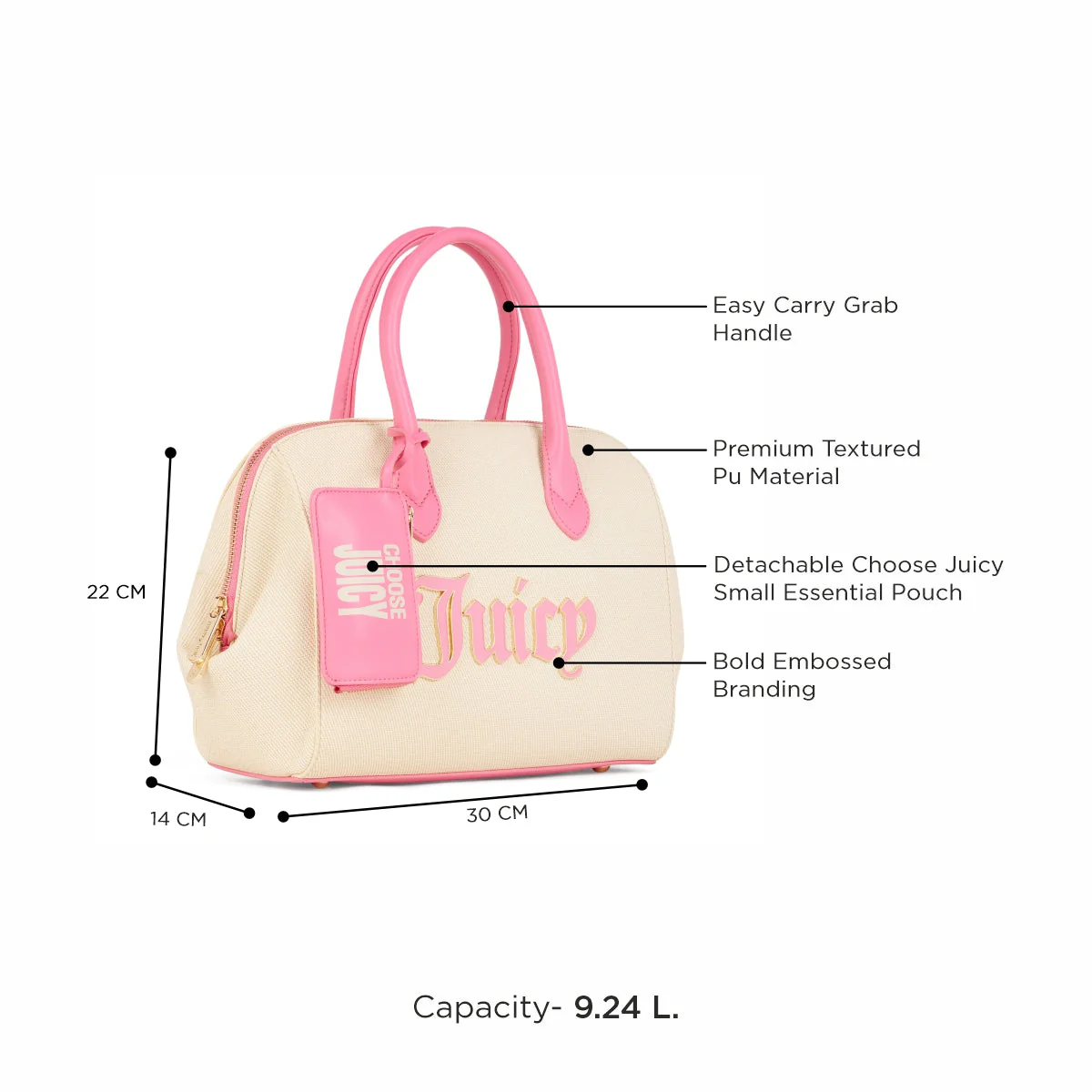 Juicy Couture Trinity Talk Women's Bowling Bag - Image 2