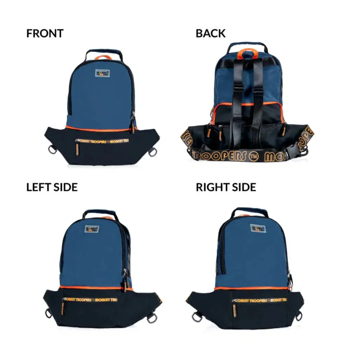 Monkey Troopers Banger Convertible Backpack - Image 7