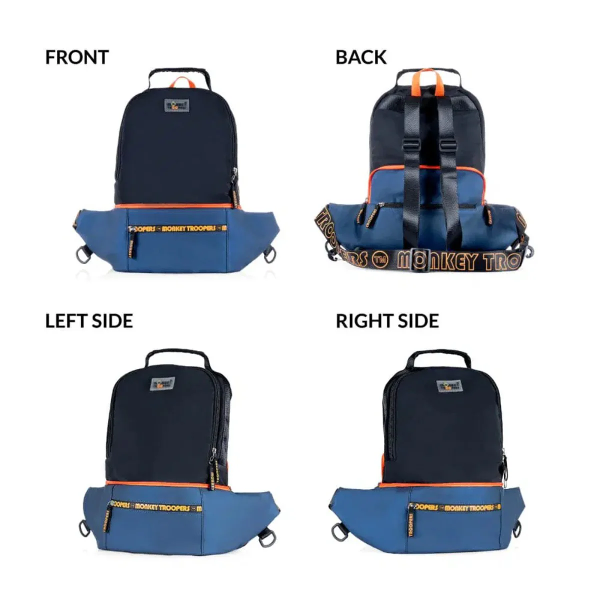 Monkey Troopers Banger Convertible Backpack - Image 7