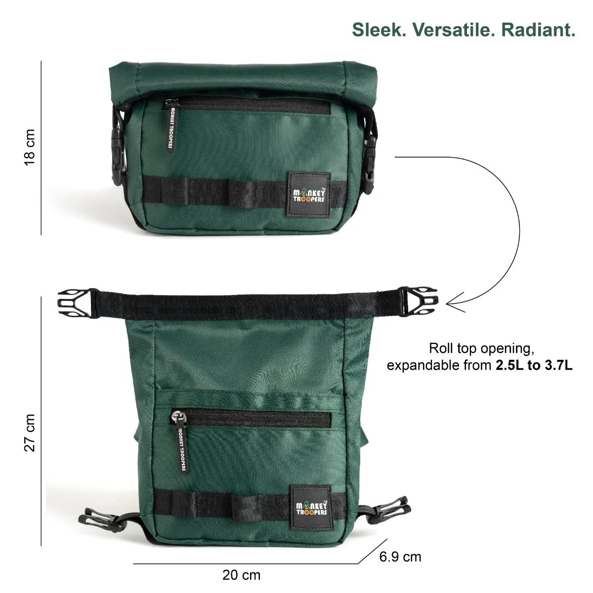 Monkey Troopers Radiant Shoulder Bag - Image 4